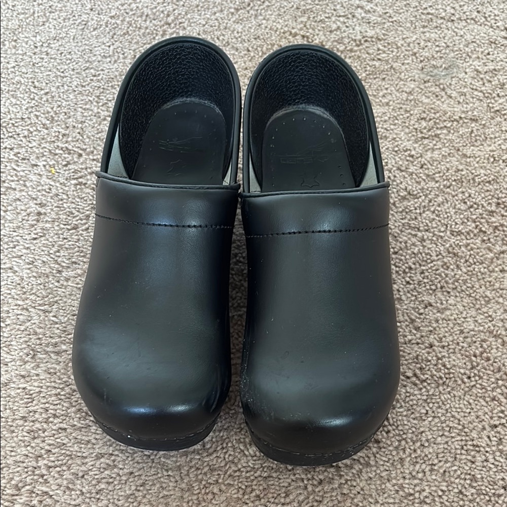 Dansko Black Clogs